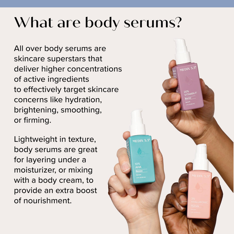 MEDIX Body & Face Moisturizer 20% Vitamin F Oil Hydrating Body Booster & Face Serum | Concentrated Vitamin F + Vitamin E Oil Super Serum For Skin Barrier | Crepey Skin Treatment, 1.7 Fl Oz 20% Vitamin F Booster 1.7 Fl Oz (Pack of 1)