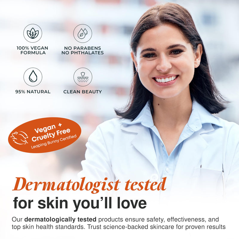 Vitamin C & Collagen Face Moisturizer –Dermatologist Tested, Anti Aging Day Cream, Korean Skin Care – Hydrating, Firming & Plumping – Vegan, Clean Beauty, Cruelty-Free – 1.69 Fl Oz Vitamin C & Collagen