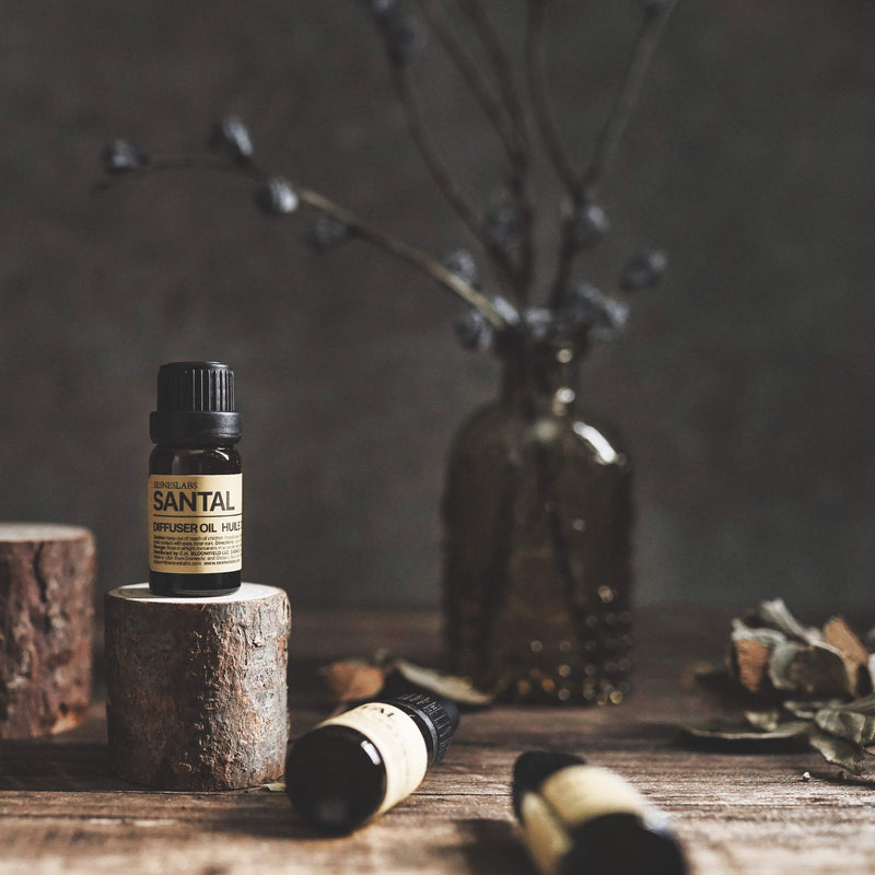 [Australia] - Santal Diffuser Oil, Niche Scent, Amber Coco Vanilla Cedar Sandalwood Musk Essential Oils Blend for Ultrasonic Diffuser Scent Projects(.33 oz/10 ml) 0.33 Fl Oz (Pack of 1) 