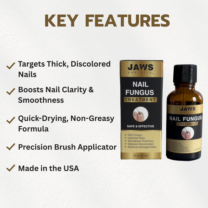 Nail Treatment Solution for Clearer | Nail Appearance Enhancer with Undecylenic Acid 25% & Tea Tree Oil - Supports Clearer, Stronger-Looking Nails