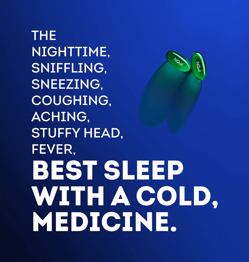 Vicks DayQuil & NyQuil SEVERE Co-Pack, Cold & Flu Medicine, Relief for Headache, Fever, Sore Throat, Minor Aches & Pains, Nasal Congestion, Sinus Pressure, Stuffy Nose, & Cough, 48ct "DQNQ Severe 48ct "