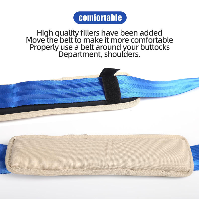 2025 New OT PT Adjustable Extremity Mobilization Belt | Handy Manual Therapy Aid | Featuring Mulligan - Inspired Design | Quick - Release Buckle for Training and Joint Release Stretching Discomfort Relief (Blue) blue