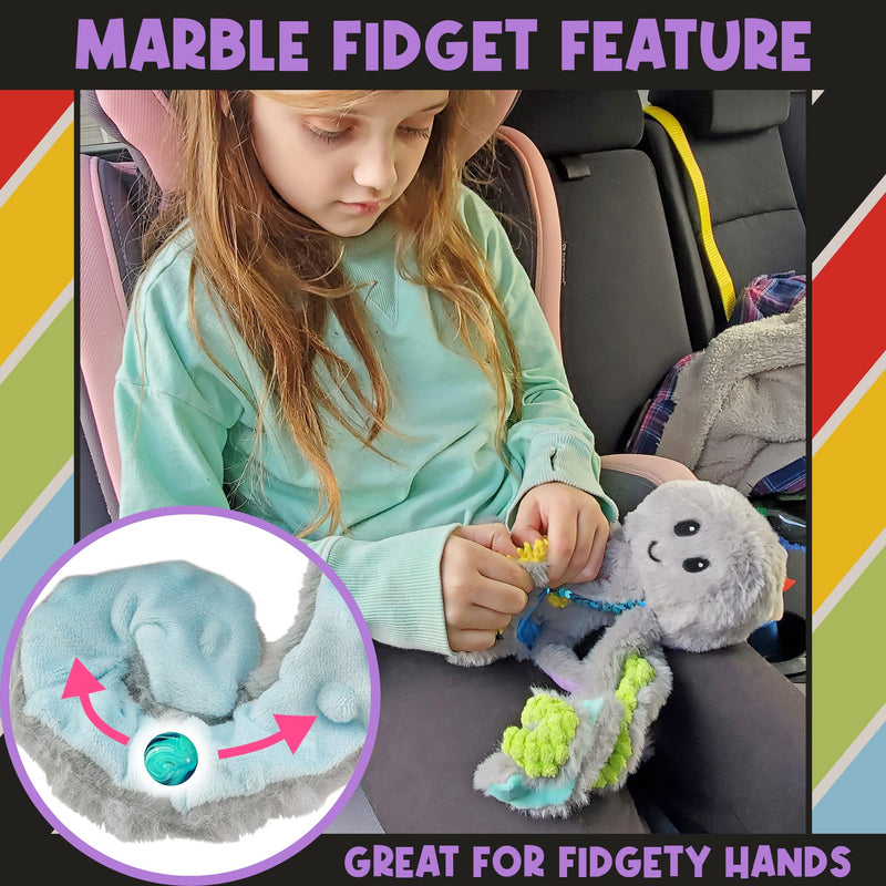[Australia] - Mini Sensory Octopus Plush Toy, Travel-Size Fidget Plush for Special Needs and Sensory Fun Mini 