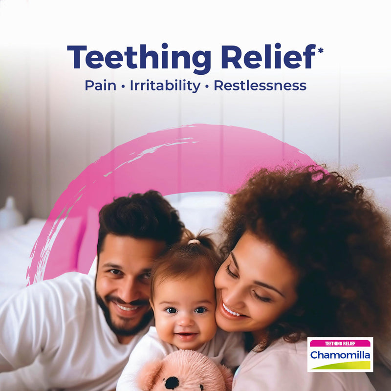 [Australia] - Boiron Chamomilla 30C Homeopathic Medicine for Teething Relief, Pain, Irritability, and Restlessness - 3 Count (240 Pellets) 