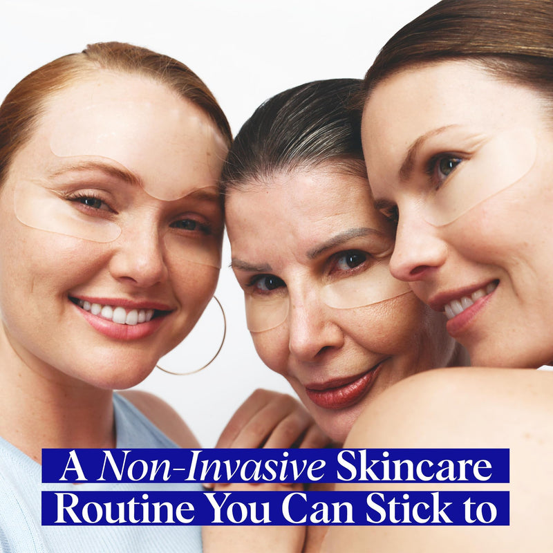 [Australia] - Wrinkles Schminkles Chest Wrinkle Patch & Cleanser Starter Pack - Set of Reusable Chest Silicone Wrinkle Patch + Patch Cleanser (2 oz) Maximise Uses - Smooth & Prevent Chest & Décolletage Wrinkles 