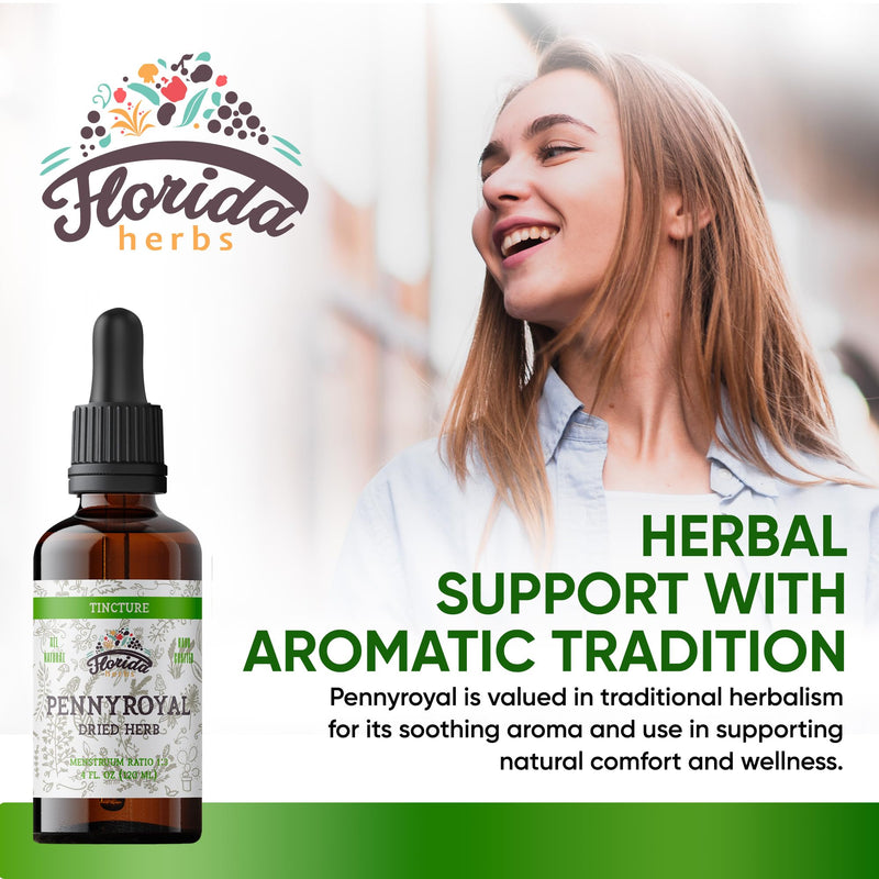 [Australia] - Pennyroyal Tincture, Organic Pennyroyal Extract (Mentha pulegium) Dried Herb, Non-GMO in Cold-Pressed Organic Vegetable Glycerin 2 oz, 670 mg 2 Fl Oz (Pack of 1) 