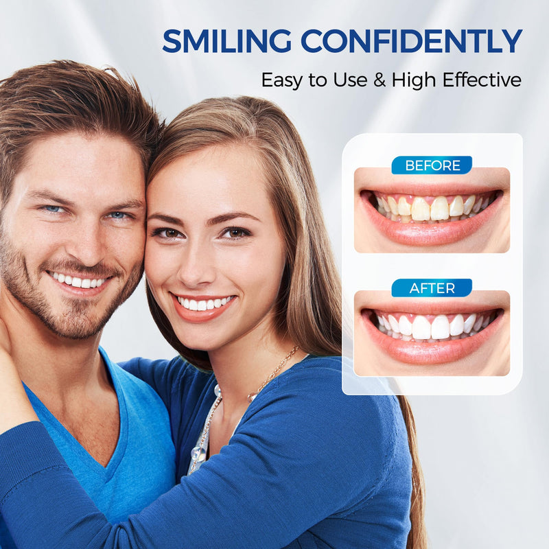 [Australia] - 5 x Teeth Whitening Gel (4+1 Desensitizing Gel), No Sensitivity Teeth Whitening Gel Kit, Effective Teeth Whitener, Travel-Friendly Tooth Whitening Pen, Carbamide Peroxide Tooth Bleaching 0.1 Fl Oz (Pack of 5) 