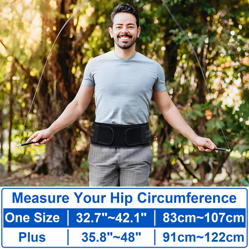 [Australia] - Powerful Sacroiliac Belt for Women and Men, Compression SI Joint Belt for Sciatica Nerve Relief, Hip Brace with Anti-Slip Design, Sacroiliac Hip Brace for Pelvic, Trochanteric Bursitis, Sacrum Pain Plus 