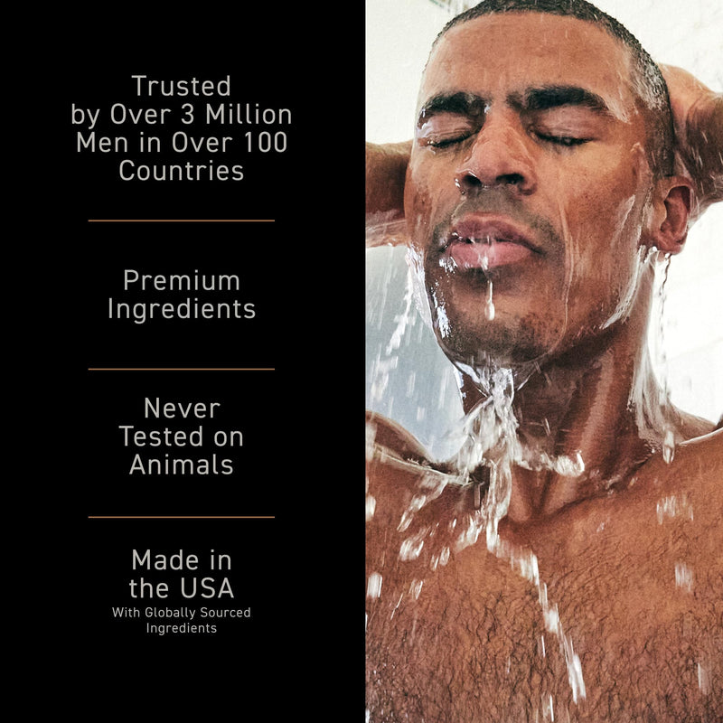 Brickell Men's Purifying Charcoal Face Wash for Men, Daily Facial Cleanser, With Charcoal, Vitamin E, and Hyaluronic Acid, 8 Ounce, Scented Facial Cleanser, Scented 8 Ounce (Pack of 1)
