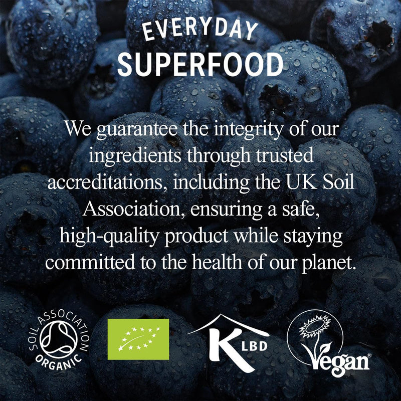 Everyday Superfood Organic Maqui Berry Powder 190g Great with a Frozen Acai & Maca Bowl, Freez Dried Fruit Powder 190 g (Pack of 1)
