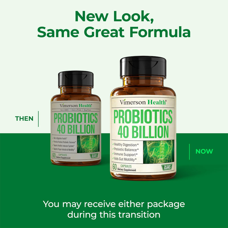 Probiotics for Women & Men, 40 Billion CFU Prebiotics for Gut Health 60 Ct | MAKTREK® Bi-Pass Technology with 4 Probiotic Strains & Prebiotics for Digestive Health & Immune Support - Fridge-Free Formula
