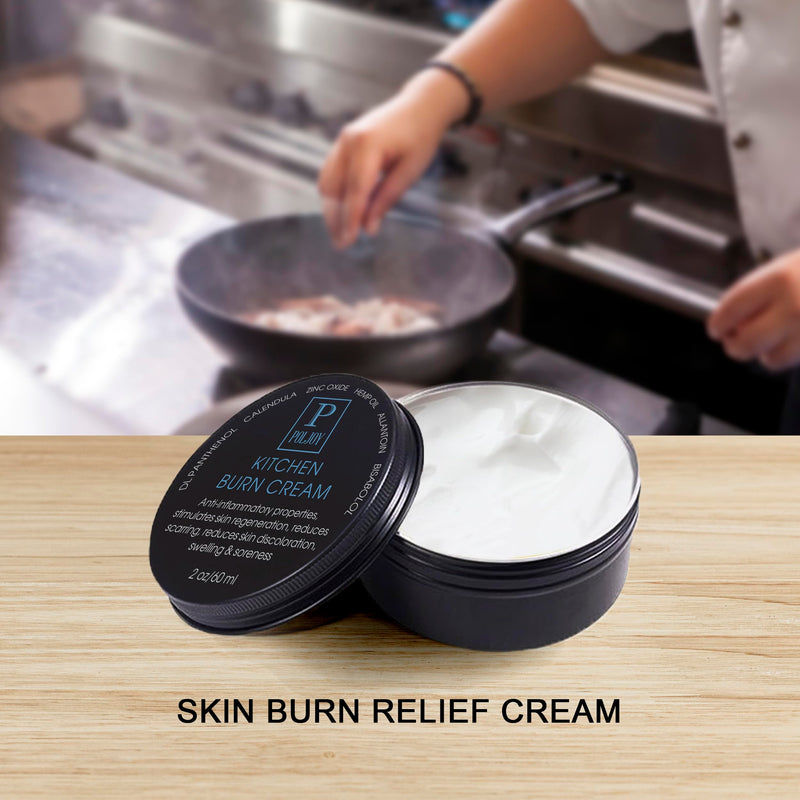 [Australia] - Skin Burn Cream Repair Natural - Post Burns Healing Remedy - Scar Care Promotes Recovery - Soothing First Degree Treatment - Sunburns Aid Fast Relief - Household & Vacation - Made in US (Pack of 1) 