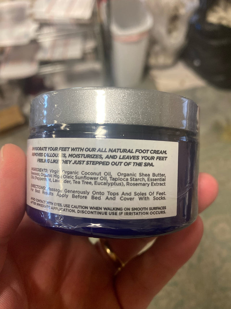 [Australia] - Yellow Bird Foot Cream 2 Pack Bundle - Natural Dry & Itchy Feet Repair Balm. Foot Moisturizer with Organic Ingredients and Essential Oils 4 Ounce (Pack of 2) 