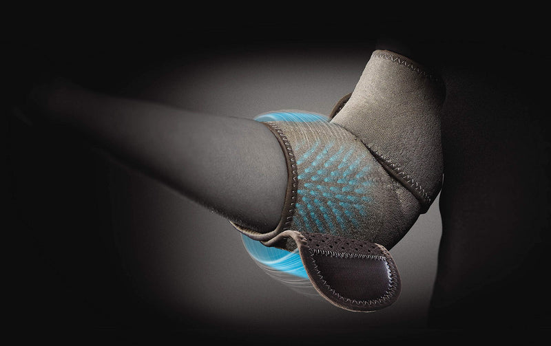 [Australia] - CURAD Wrap Around Elbow Support With Flex Support, For Mild Sprains & Strains, Treated With Microban Technology, Universal Fit 