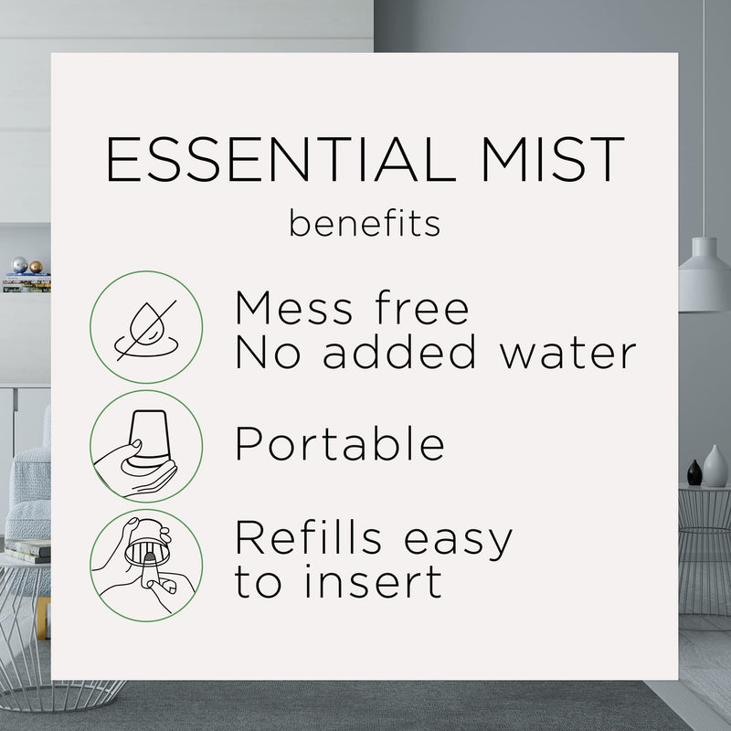 [Australia] - Air Wick Essential Mist Refill, 3 ct, Lavender and Almond Blossom, Essential Oils Diffuser, Air Freshener 2.02 Fl Oz (Pack of 1) 