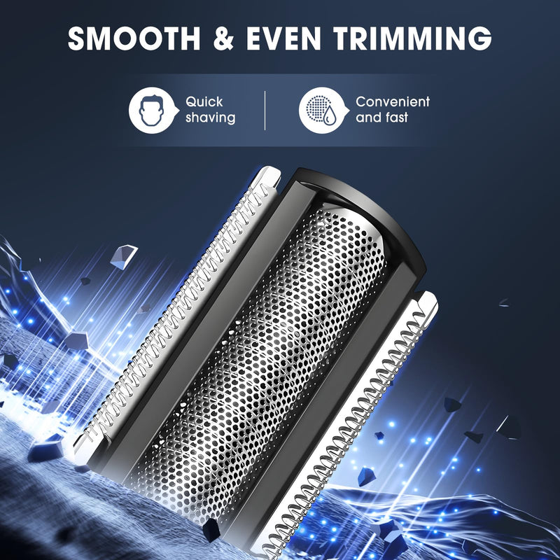 [Australia] - Replacement Foil Blade for Manscaped The Lawn Mower Electric 5.0 Ultra Trimmer - Groin/Body Hair Shaver Head, 2-Count 