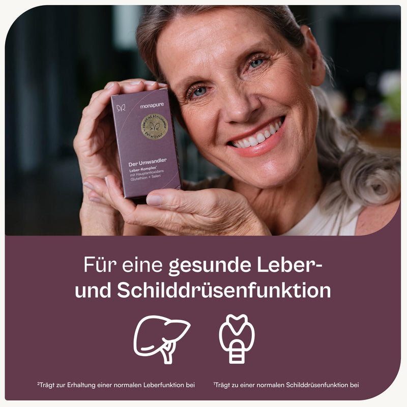 [Australia] - monapure the converter thyroid & liver complex with milk thistle, artichoke, choline, glutathione, selenium, NAC + other amino acids - 60 capsules high dose & vegan 42.35 g (pack of 1) 