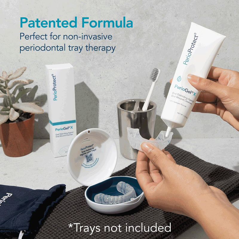 PerioGelX | Periodontal Treatment for Teeth | Promotes Teeth Whitening (3 oz.) Mint
