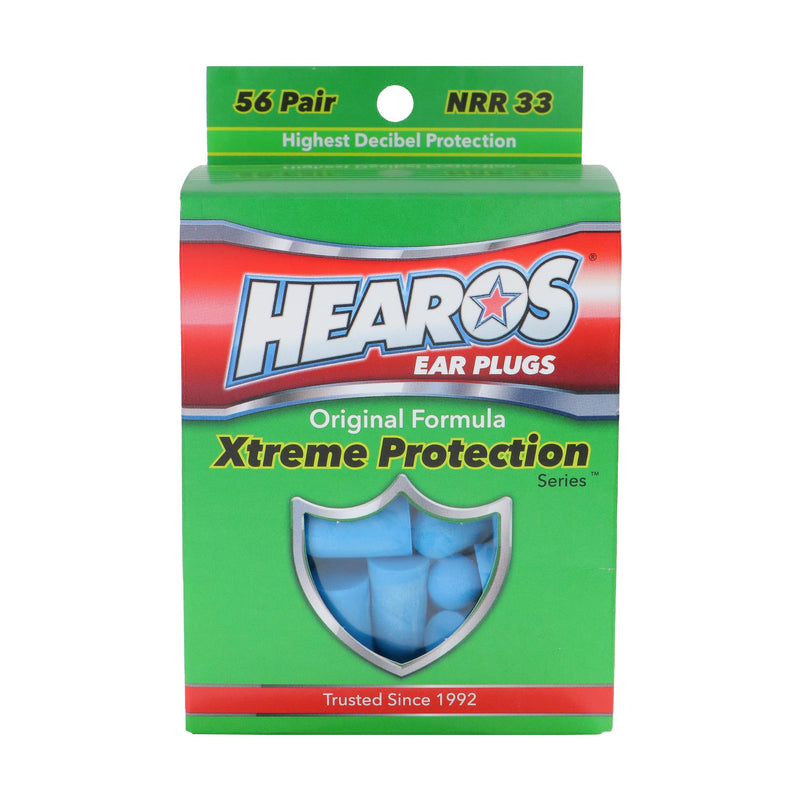 [Australia] - HEAROS Xtreme Protection Series Ear Plugs, Blue, 56 Pair 56 Pair (Pack of 1) 