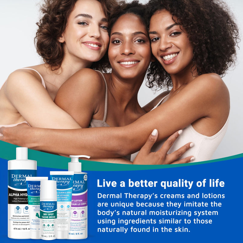 Dermal Therapy - Heel Care Cream, Foot Cream for Dry Cracked Heels, Intense Foot Moisturizer with Urea and AHA, Foot Lotion and Feet Exfoliator with Non-Greasy Formula, 3 o.z. 3 Fl Oz (Pack of 1)