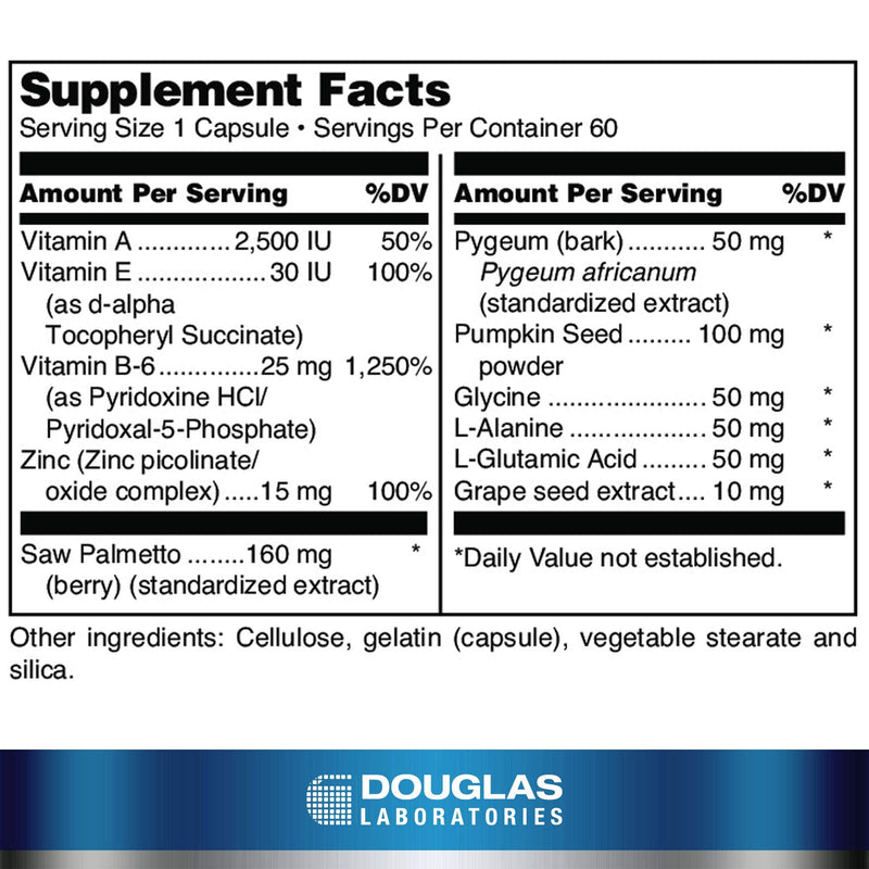 Douglas Laboratories URO-Pro (for Men Only), 60 Capsules | Vitamins, Minerals, Amino Acids, and Herbals to Support Prostate Health and Functioning* Standard Packaging