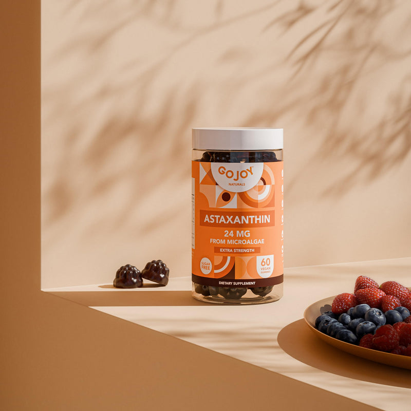[Australia] - Chewable Astaxanthin Gummies - Natural Astaxanthin 24mg Antioxidant Supplement - Vegan, Non-GMO, Sugar-Free, Gluten-Free, Soy-Fee, 3rd Party Lab Tested - 2 Month Supply (60 Gummies) 
