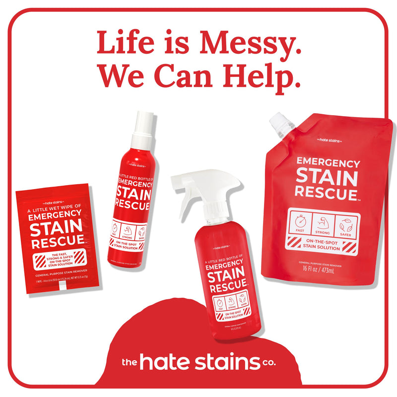 [Australia] - EMERGENCY STAIN Remover Spray – 4oz Laundry Stain Remover for Clothes, Upholstery Fabric, Carpet - Works on Most Blood, Grass, Coffee, Mud, Grease & Oil Stain Remover 4 Fl Oz (Pack of 1) 