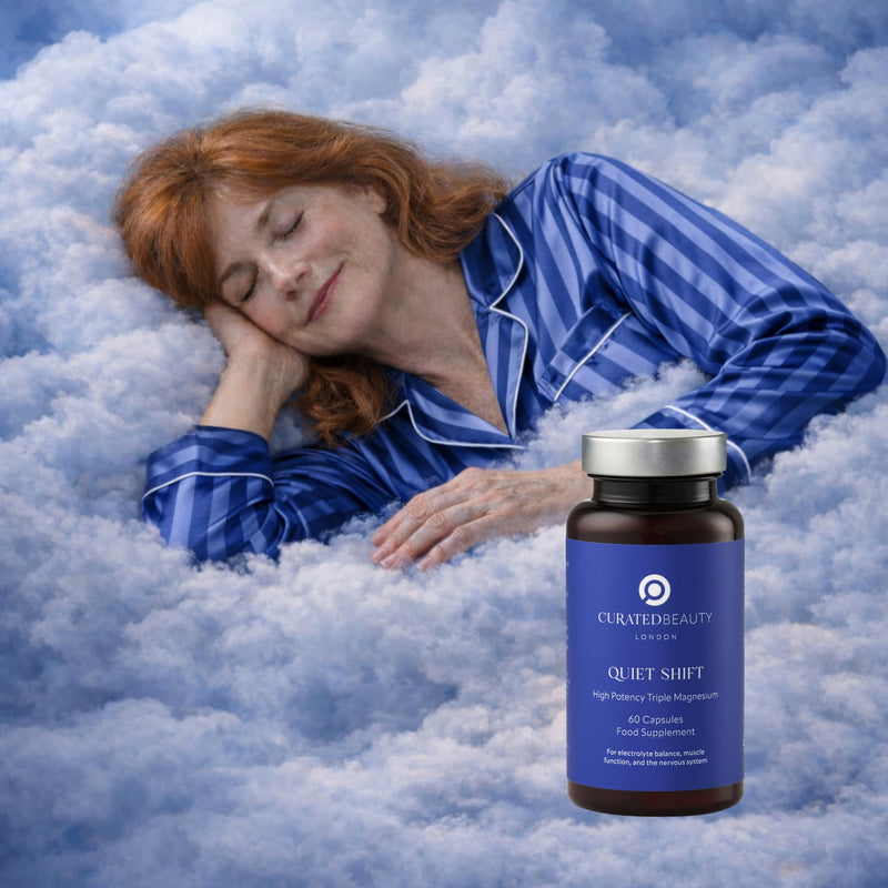 High Strength Magnesium, 60 Capsules (2-Month Supply). Universal Beauty Awards 2026 Winner. Formulated to Support Relaxation and Overall Wellbeing, Quiet Shift.