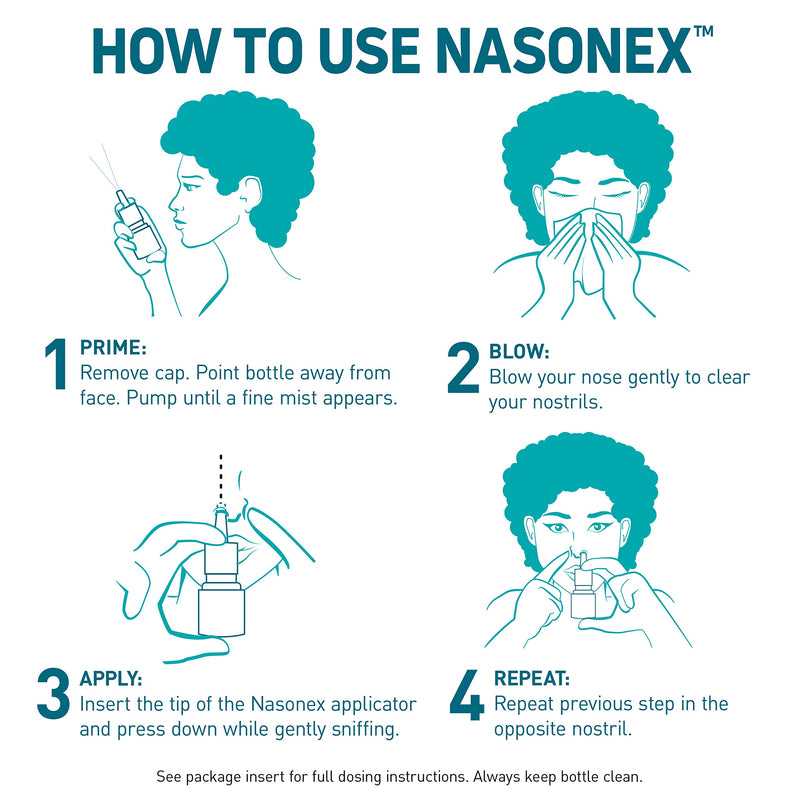 [Australia] - Nasonex 24Hr Allergy Nasal Spray - 60 Spray 60 Spray - Adult 