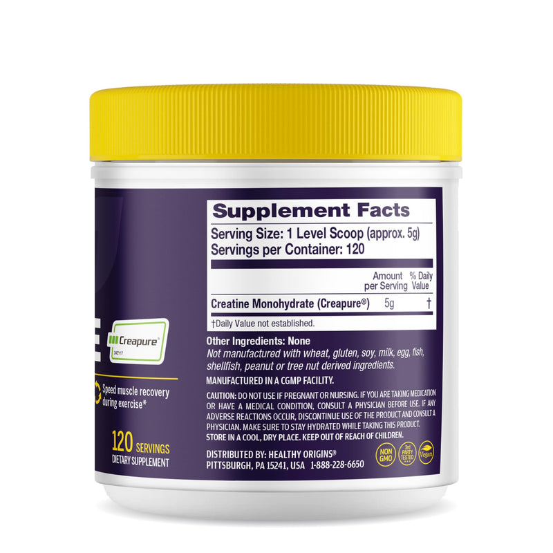 Healthy Origins, Performance Creatine (Creapure®), 600g