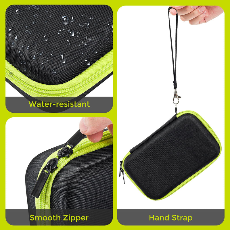 [Australia] - ProCase Case for Philips OneBlade 360 Protective Case for Electric Beard Trimmer, Razor for Trimming Travel Case OneBlade Euti Carrying Case QP2734/30 QP6551/30 QP2824/30 QP6651/30 - Black 