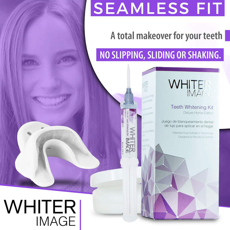 [Australia] - Deluxe Teeth Whitening Kit to Eliminate Teeth Discoloration While Fighting Plaque Bacteria, Teeth Whitening Set for A Stronger Enamel 