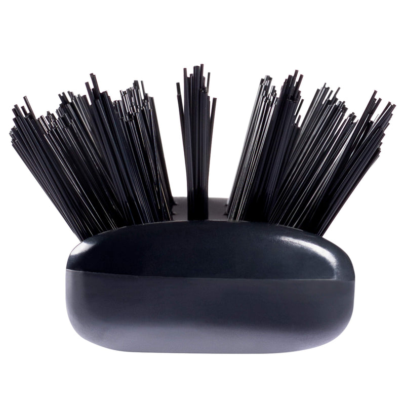 Stanley Commander for Her Hairbrush – Detangling Brush for Wet or Dry Hair – Nylon Bristles Reduce Frizz – Scalp Massager Hair Brush for Thick, Thin, Curly, Straight Hair (Black) Black