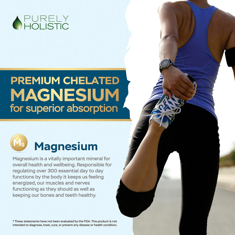 [Australia] - Magnesium Glycinate 400mg - 270 Magnesium Tablets (not capsules) - 400 mg Elemental Magnesium Vegan and Vegetarian 