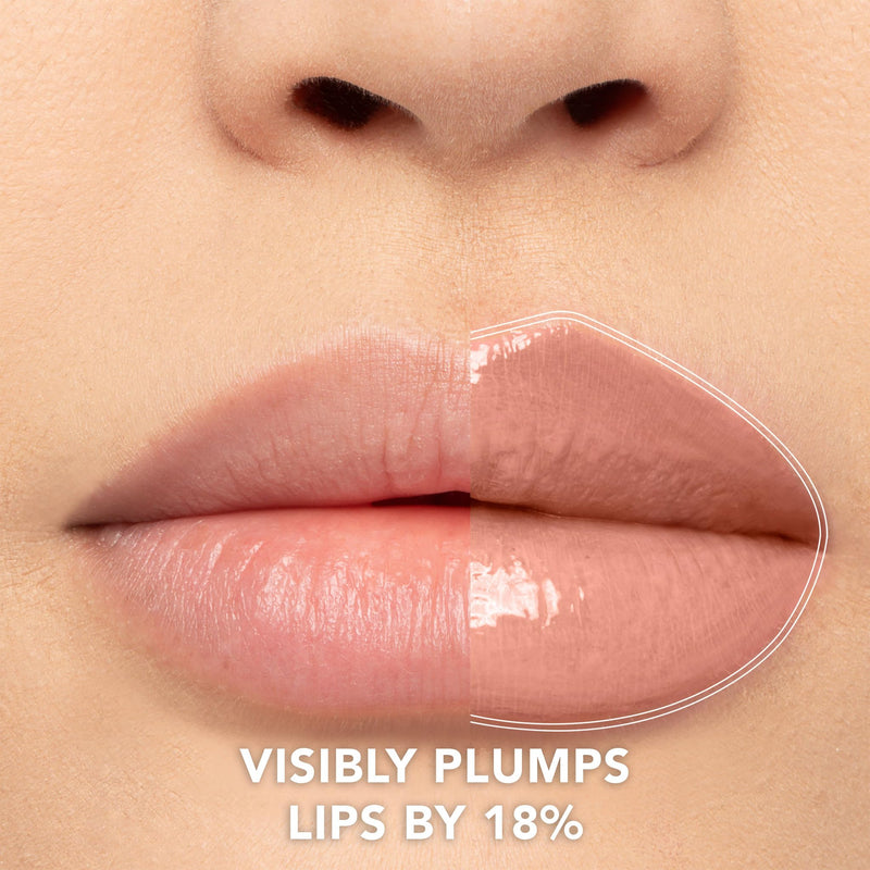 BUXOM Plump Shot Collagen-Infused Lip Serum, Tinted Lip Plumping Gloss, Formulated with Collagen, Peptides, Hyaluronic Acid, Avocado & Jojoba Oil