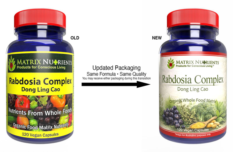 RABDOSIA Complex - Highly Potent Antioxidant for Maximum Cell Protection! - 100% Natural Ingredients: Rabdosia Extract, Green Tea, Resveratrol, Rutin - Vegan Capsules (120ct) 120ct