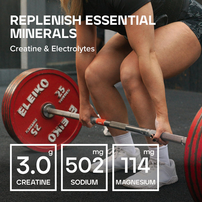 Bulk Creatine & Electrolyte Powder | 300g | Mixed Berry | 3g Creatine | Essential Electrolytes & Vitamins | Boosts Energy, Hydration & Performance | Ideal for HIIT, Gym & Training Sessions