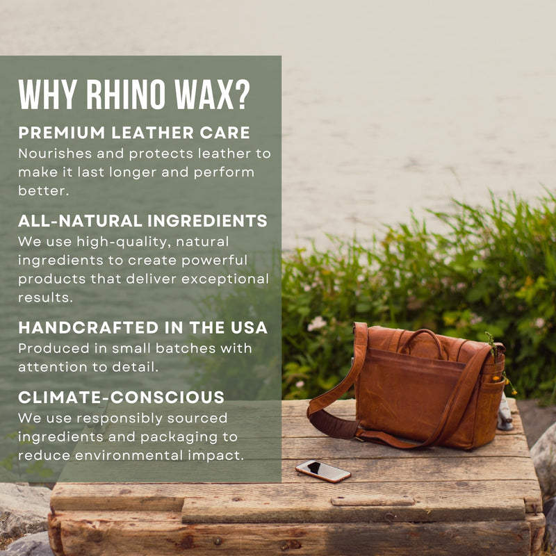 [Australia] - Leather Conditioner 2 oz - Trusted Leather Conditioner for Furniture, Shoes, Purses, boots and more - Easy Use Applicator - Hydrates, Rejuvenates, Protects - Natural Ingredients - USA Made 2 oz Leather Conditioner 