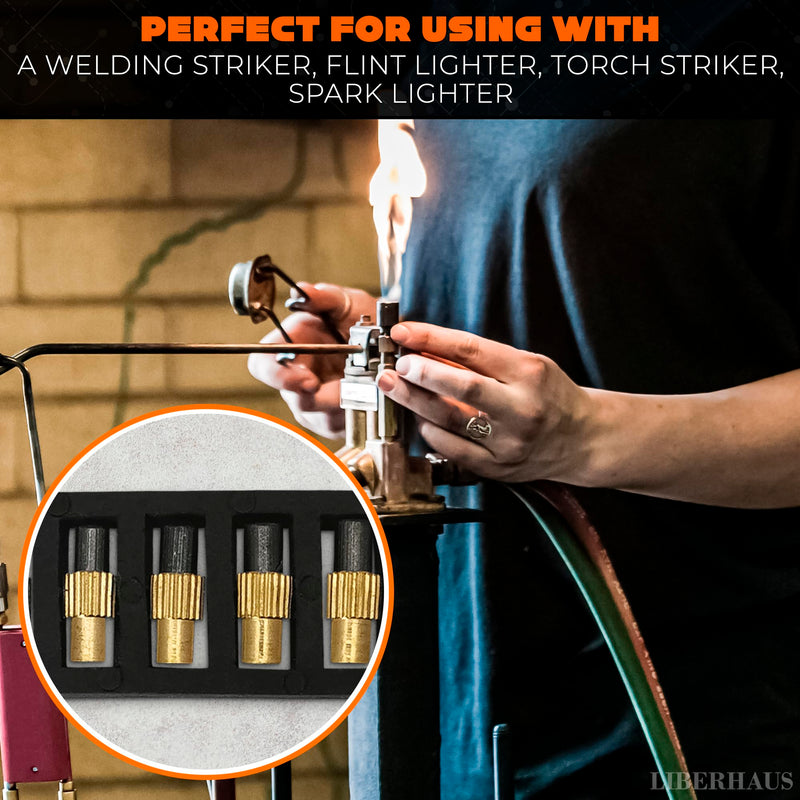 [Australia] - 25Pcs Flint Strikers Fire Starter Survival Tool - Single Flint Lighter Flint Refills Small Torch Replacement Flints for Lighters Flint Spark Igniter - Sparker Flints for Clipper Lighters Fire Striker 