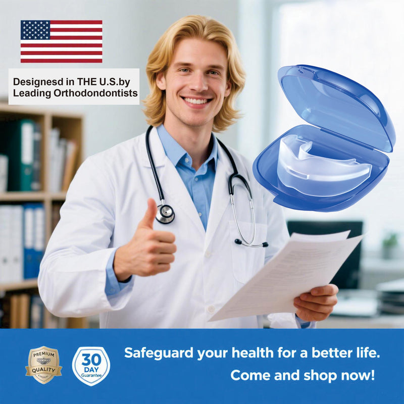 Nighttime Teeth Grinding Guards - Reusable Dental Protectors, Crafted from EVA Material,Suitable for Both Men and Women, Promote Healthier Sleep