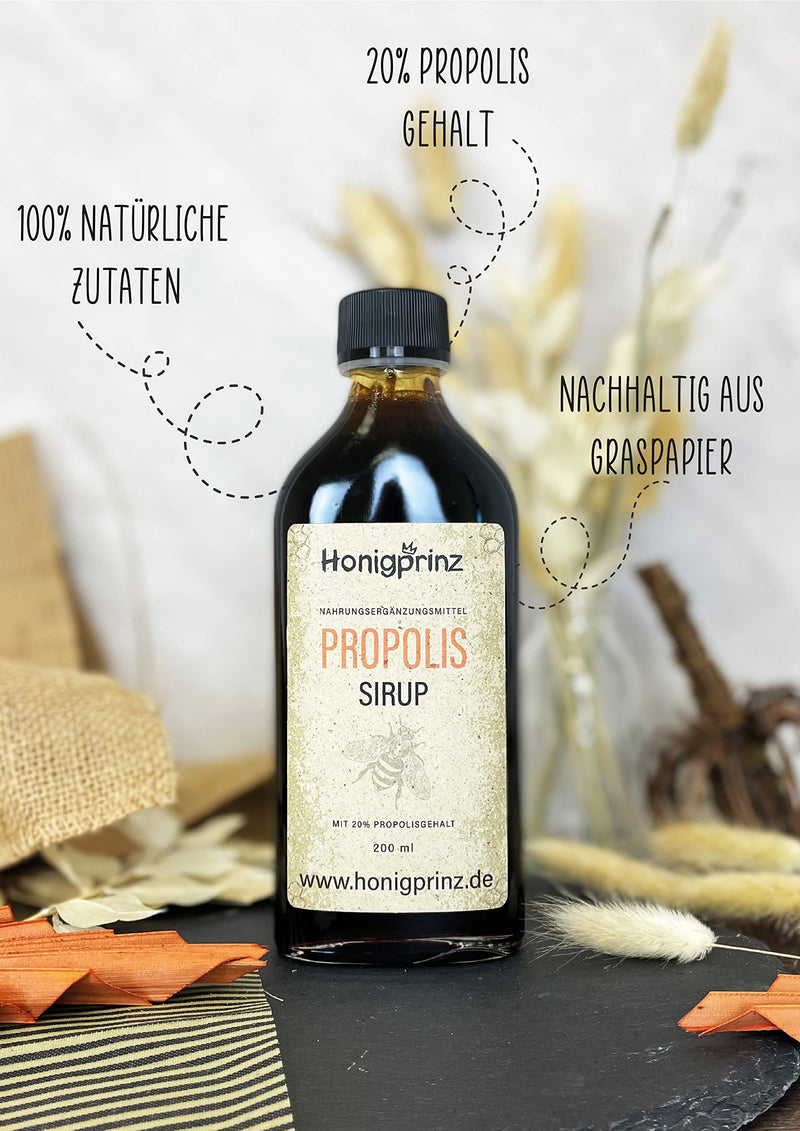 [Australia] - Propolis syrup with natural propolis, honey, sage and echinacea (3 x 200ml) 