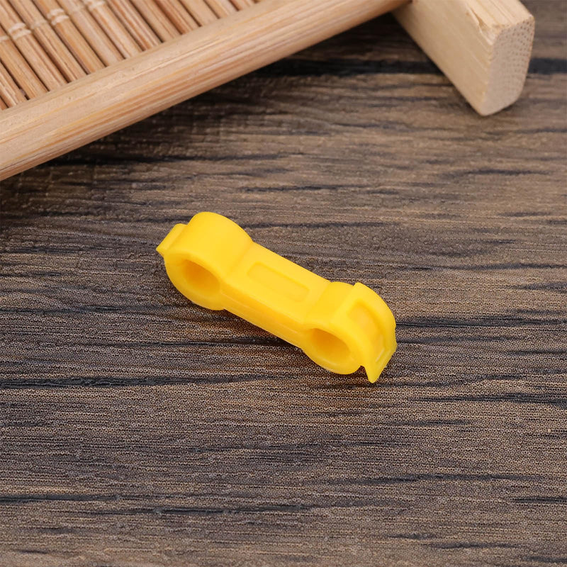 eMagTech 2pcs 4mm Bird Splayed Leg Treatment Ring Bird Splay Leg Hobble Leg Bands for Canaries Smaller Budgies Large British Finches Small Quail Orange - PawsPlanet Australia