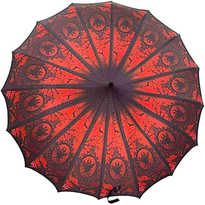 Red Ritual Heart of Darkness Pagoda Umbrella – Artisan Vampire Design