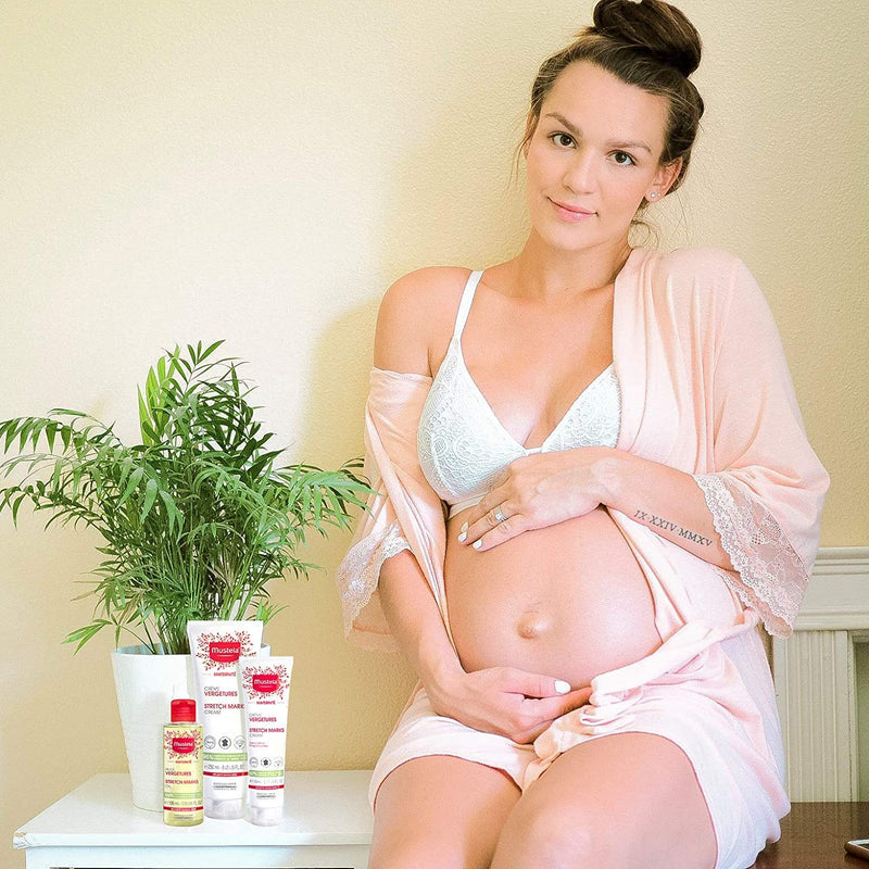 [Australia] - Mustela Maternity Stretch Marks Cream for Pregnancy - Natural Skincare Massage Moisturizer with Natural Avocado, Maracuja & Shea Butter - Lightly Fragranced or Fragrance Free - Various Sizes 8.45 Fl Oz 