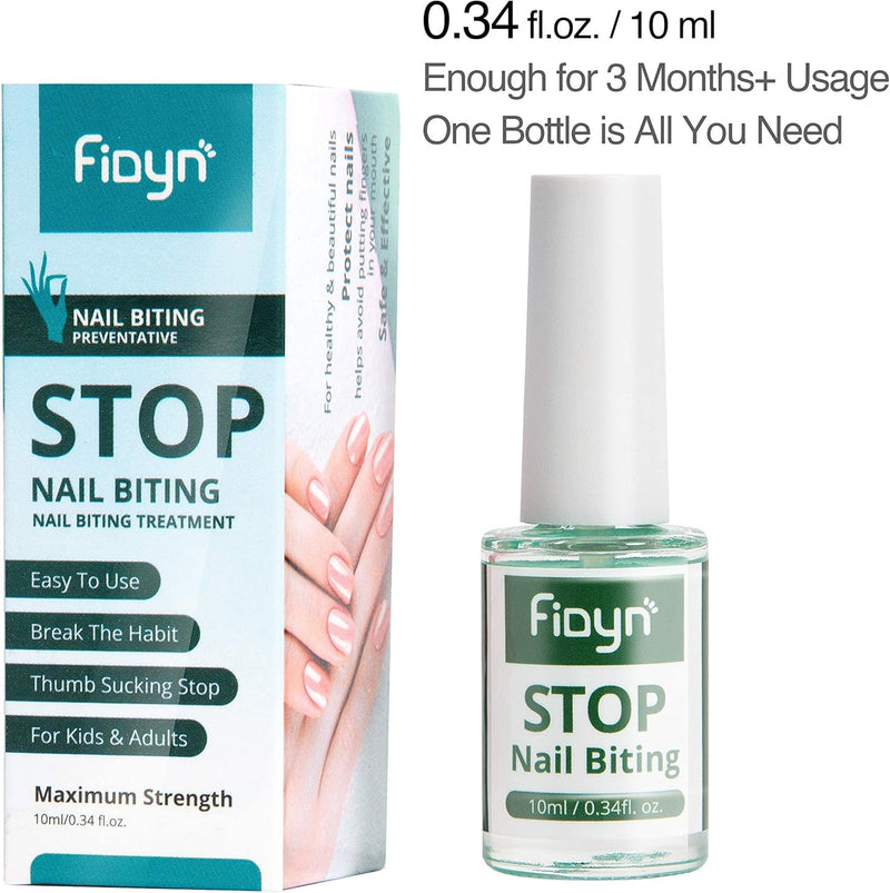 [Australia] - Greephil Thumb Sucking Stop for Kids & Nail Biting Treatment for Adults - Bitter Nail Polish to Help Kids, Toddlers and Adults to Stop Biting Nails, Sucking Thumbs and Fingers - 15 ml/ 0.5 fl. oz. 