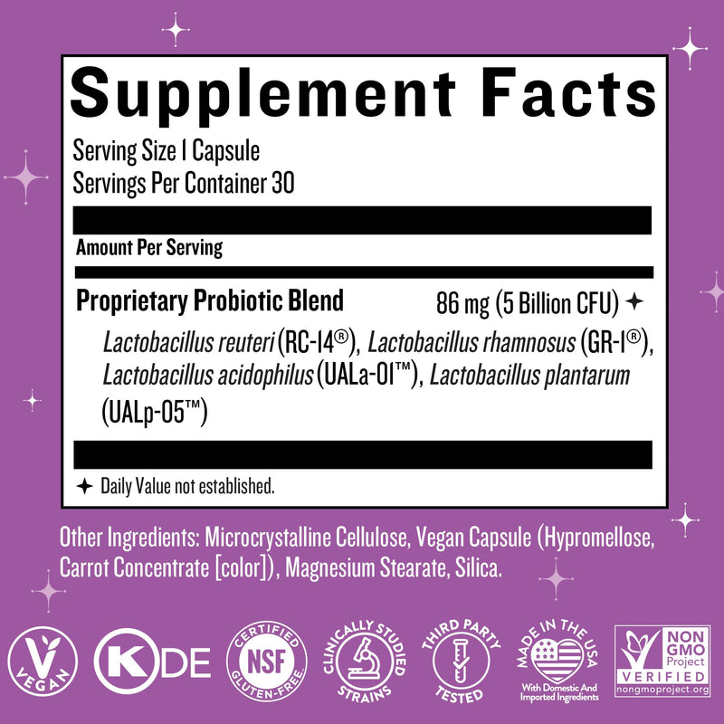 [Australia] - Legendairy Milk Smitten Kitten‚Ñ¢ - Vaginal Probiotics for Women - Clinically-Studied Probiotics Lactobacillus Reuteri for Women's Vaginal Health - Supports pH Balance, Flora & Urinary Tract Wellness 