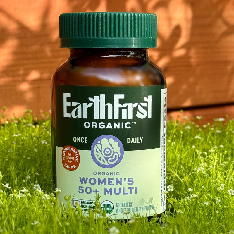 Womens Multivitamin 50+ and Iron from Wholefoods 60ct