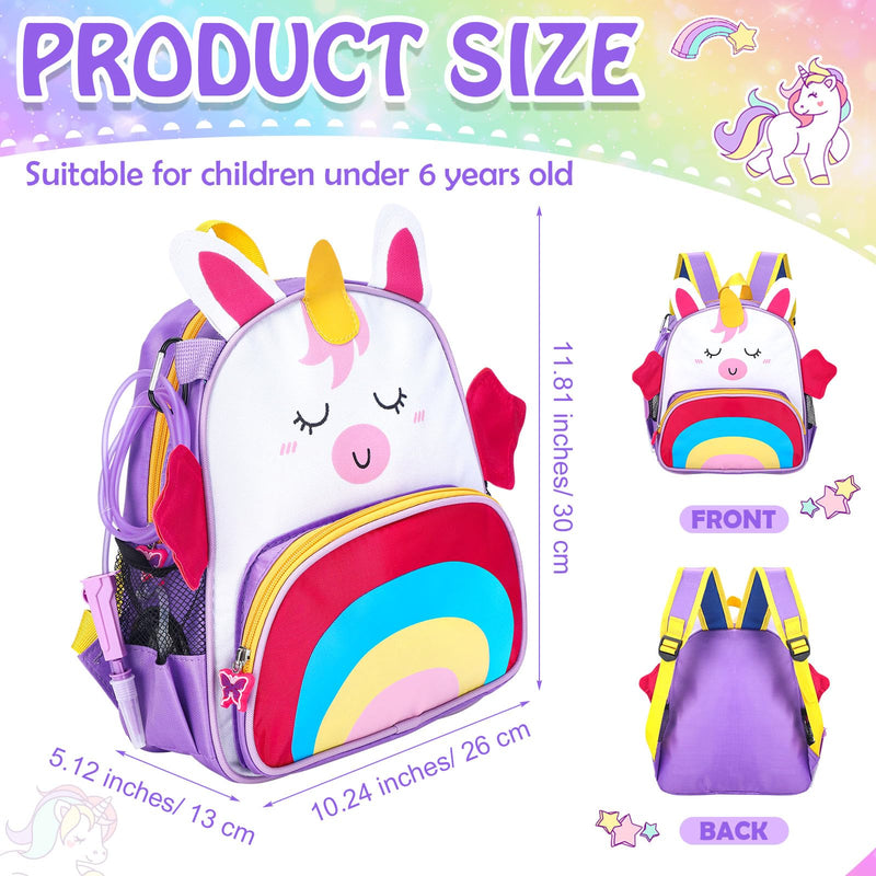 [Australia] - Feeding Tube Backpack G Tube J Tube GJ Tube Backpack for Enteral Feeding Pump Baby Accessories, Not Include Tube(Unicorn) Unicorn 