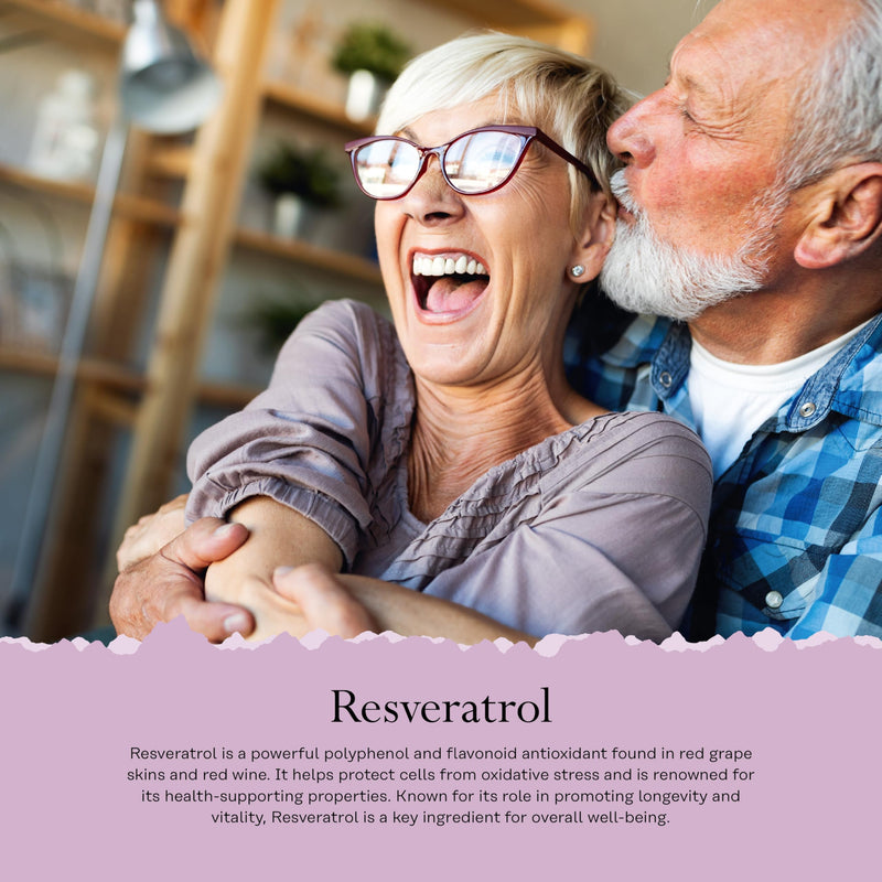 Solaray Resveratrol Complex - 60 Vegan Capsules - Polyphenol Rich Multi-Source Formula with Japanese Knotweed, Grape Seed & Red Wine Extracts - Lab Verified