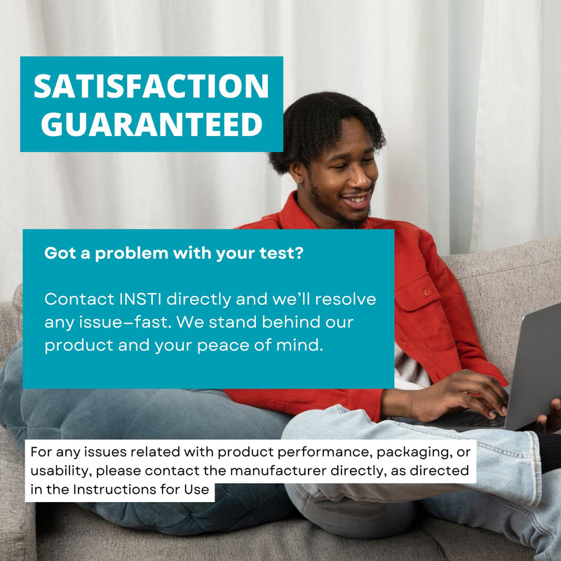 INSTI HIV Self Test - Rapid HIV Test Kit at Home | Blood-Based Home Testing | Results in 1 Minute